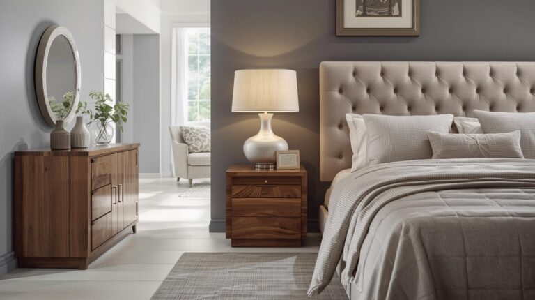 Movelaria moderna de um ambiente quarto